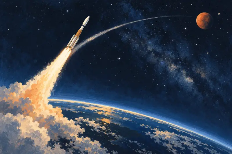 JAXA's H3 Rocket Is Set to Launch the MMX Mars Moons Probe on October 20 (JST)